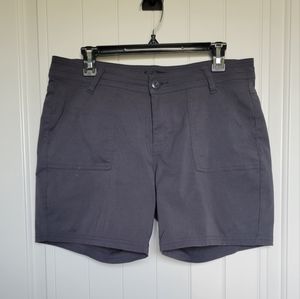 prAna Tess women's dark grey shorts size 12